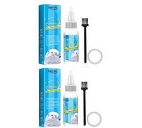 LIUZHIPENG Gel limpiador blanqueador de zapatos, kit de gel limpiador de zapatos, gel blanqueador de zapatos, removedor de manchas de zapatos para todos los zapatos lavables, Juego de 2 unidades,