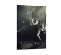 LIUZHIX Lienzo decorativo para pared de concierto Trent Reznor de nueve pulgadas, decoración moderna para sala de estar, dormitorio familiar, 60 x 90 cm, estilo marco