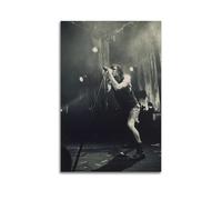 LIUZHIX Lienzo decorativo para pared de concierto Trent Reznor de nueve pulgadas, decoración moderna para sala de estar, dormitorio familiar, 60 x 90 cm, estilo sin marco