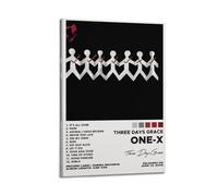 LIUZHIX One-X by Three Days Grace - Lienzo decorativo para pared, sala de estar, dormitorio familiar, 50 x 75 cm, estilo marco