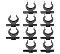 LIUZIKUN 10 Piezas de Clips para zócalos de Cocina, Soportes Resistentes para Patas de gabinetes de 32 y 42 mm, sin Tornillos, para Uso Diario.