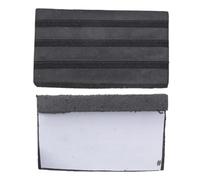 LIUZIKUN 2 Protectores de aro de Bombo de Goma, Inserto de protección para Aros de Bombo, Antideslizantes, fáciles de Usar.