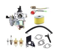 LIUZIKUN Carburador para Motor GX160 GX200 GX120 con Bobina, Bomba de Aire y Lavadora a presión de Agua.