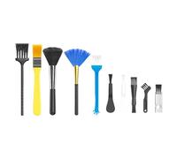 LIUZIKUN Juego de 10 cepillos Multiusos de cerdas Suaves con Herramienta KeyGap para el hogar y el automóvil.