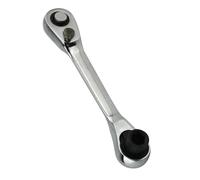 LIUZIKUN Juego de Llaves de carraca de Doble Cabezal, bidireccionales, 72 Dientes, 1/4 de Pulgada, Resistentes a la corrosión, para proyectos de reparación de automóviles.