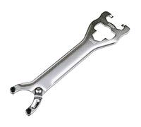 LIUZIKUN Llave de pedalier de bicicleta 3 en 1, herramienta de llave de soporte inferior, herramientas de reparación de desmontaje de horquilla delantera, accesorios de paquete de bicicletas