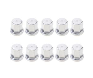 LIUZIKUN Paquete de 10 Tuercas de terminales de batería de Acero de 3/8 de Pulgada con Extremo Cerrado y Cabeza Hexagonal. Fácil instalación para Aplicaciones automotrices y Marinas.
