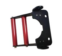 LIUZIKUN Pie trasero para scooter eléctrico, mango de metal, soporte trasero resistente a la intemperie, mejora el control