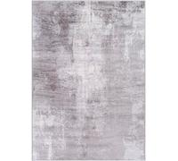 Livabliss Alfombra abstracta moderna gris/topo 200x275