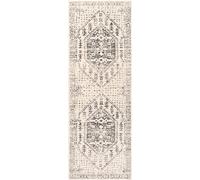 Livabliss Alfombra de Pasillo Vintage Oriental Beige/Gris 80x220