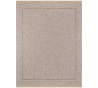 Livabliss Alfombra Exterior/Interior Efecto Yute Beige 160x213