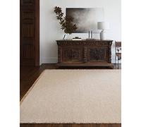 Livabliss Becki Owens x Kimi - Alfombra de área, 3 pies 11 Pulgadas x 5 pies 7 Pulgadas, Color Beige Claro