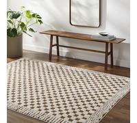 Livabliss EKTA Alfombra Moderno 160x213cm - Sala de Estar/Comedor | Rectangular | 100% Poliéster | Tejida a Máquina | Fácil Cuidado