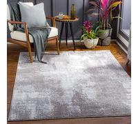 Livabliss Helsinki Alfombra Abstracta - Alfombra de Pasillo para Cocina, Entrada - Alfombras Salon Pelo Corto, Suave y Lujosa Facil de Cuidar - Alfombras Pasillo Larga de 200x275cm, Taupé, Gris, Crema