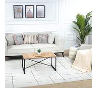 Livabliss Kalix Alfombra Abstracta - Alfombra de Pasillo para Cocina, Entrada - Alfombras Salon Pelo Corto, Suave y Lujosa Facil de Cuidar, Alfombras Pasillo Larga de 160x213cm, Naranja, Marrón, Crema