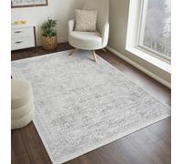 Livabliss Alfombra vintage oriental marfil/gris 120x170