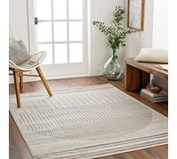 Livabliss Nairobi - Alfombra contemporánea (120 x 170 cm), Color Crema y marrón