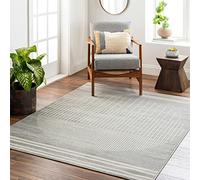 Livabliss Nairobi Alfombra Geométrica - Alfombras Salon Modernas, Comedor, Cocina, Habitación - Alfombras Abstractas Estilo Bohemio, Fácil de Cuidar - Alfombra Grande 160x216cm, Beige, Gris y Crema