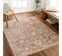 Livabliss Ruby Alfombra Tradicional 120x170cm - Dormitorio/Despacho/Habitación Juvenil | Rectangular | 100% Poliéster | Tejida a Máquina | Fácil Cuidado