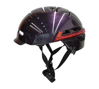 Livall Casco Inteligente BH51MNEO| Casco de Bicicleta Urbano| Luces Intermitentes y Sistema SOS |Certificación CE|Conexión Bluetooth y Sistema de Navegación (L (57-61cms), Ultravioleta)