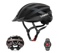 LIVALL Casco de Bicicleta Inteligente con luz Trasera LED, Casco de Ciclismo Bluetooth con Control Remoto inalámbrico, Alerta SOS y micrófono y Altavoz incorporados, Hombres y Mujeres Adultos