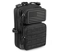 LIVANS Bolsa táctica Molle, Herramienta EDC, teléfono táctico, Mini riñoneras médicas IFAK, diseño de Mochila de Asalto de 3 días