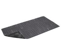 LIVARNO® Alfombra de pelo largo 80 x 150 cm (gris)