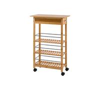 LIVARNO® Carrito camarera para cocina de bambú