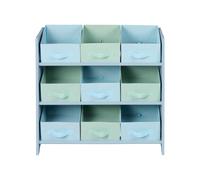 LIVARNO® Estantería, 65 x 62 x 30 cm. (Azul)