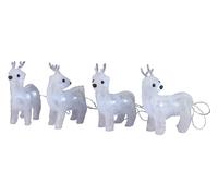 LIVARNO HOME Figura decorativa con LEDs (4 renos)
