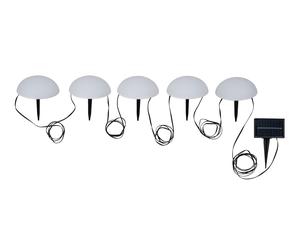 LIVARNO home Guirnalda de luces solares para suelo (hemisferio)