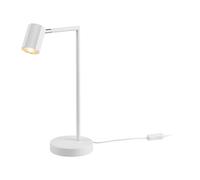 LIVARNO HOME Lámpara de mesa LED, con cabezal orientable e inclinable. (blanco)
