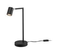 LIVARNO HOME Lámpara de mesa LED, con cabezal orientable e inclinable. (negro)