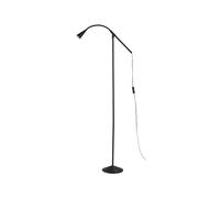 LIVARNO HOME Lámpara LED de pie con brazo flexible (negra)