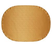 LIVARNO home Set de mantel y camino de mesa (Oval, Gold)