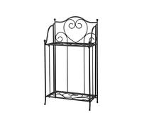LIVARNO HOME Soporte para plantas de metal (Estante plegable para flores.)