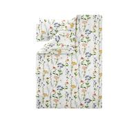 LIVARNO® Ropa de cama de seersucker 260 x 220 cm (blanco)