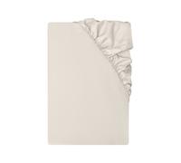 LIVARNO® Sábana bajera de satén, 90-100 x 200 cm. (beige)