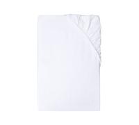 LIVARNO® Sábana bajera de satén, 90-100 x 200 cm. (blanco)