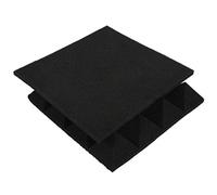 LIVASH 12 pcs - Paneles de pared de tratamiento de piramide de absorcion de sonido de espuma acustica a prueba de sonido