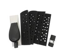 LIVASH Bloque de Lijado de 200 X 70 Mm, Almohadilla de Esponja para Lijadora Manual al VacíO, Sin Polvo, con 4 Almohadillas de Repuesto para Coche Pulido de Madera