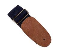 LIVASH Correa de Guitarra Folk Correa de Guitarra de AlgodóN Puro Ajustable Correa de Guitarra EléCtrica Correa Universal de Guitarra AcúStica (Negro)