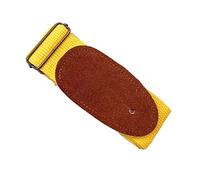 LIVASH Correa de Guitarra Folk Correa de Guitarra de AlgodóN Puro Ajustable Correa de Guitarra EléCtrica Correa Universal de Guitarra AcúStica (Amarillo)