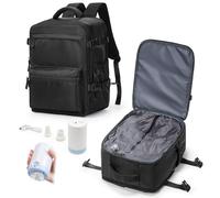 livbote Mochila 40x20x30 Cabina al Vacio Mochila Viaje Cabina Avion Bolsas de Viaje Vacio con Bomba con Compresión al Vacío Airbag, Impermeable, Equipaje de Mano