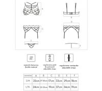 LIVCO CORSETTI FASHION Soledad LC 20217 - Conjunto De Lencería Elegante Con Estilo Y Comodidad Diaria - L/XL