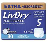 LivDry Pañales para adultos | Ropa interior de incontinencia protectora | Super absorbente | Regular/Daytime