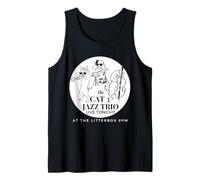 Live At The Litter Box - El trío de Jazz Cat 3 Camiseta sin Mangas