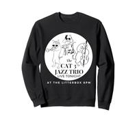 Live At The Litter Box - El trío de Jazz Cat 3 Sudadera