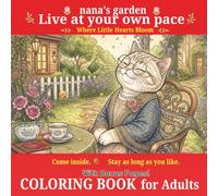 Live at your own pace.: Coloring Book for Adult 悠々自適 (Japanease Proverbs by Cats)