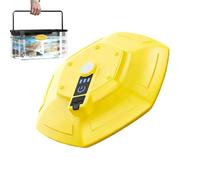 Live Bait Aerator Floating, Rechargeable Oxygen Bubbler Pump, Compact Portable Bucket Aerator with Strong Airflow, ABS Waterproof Motor with Long Battery Life, Fishing Boat Pond Aquarium